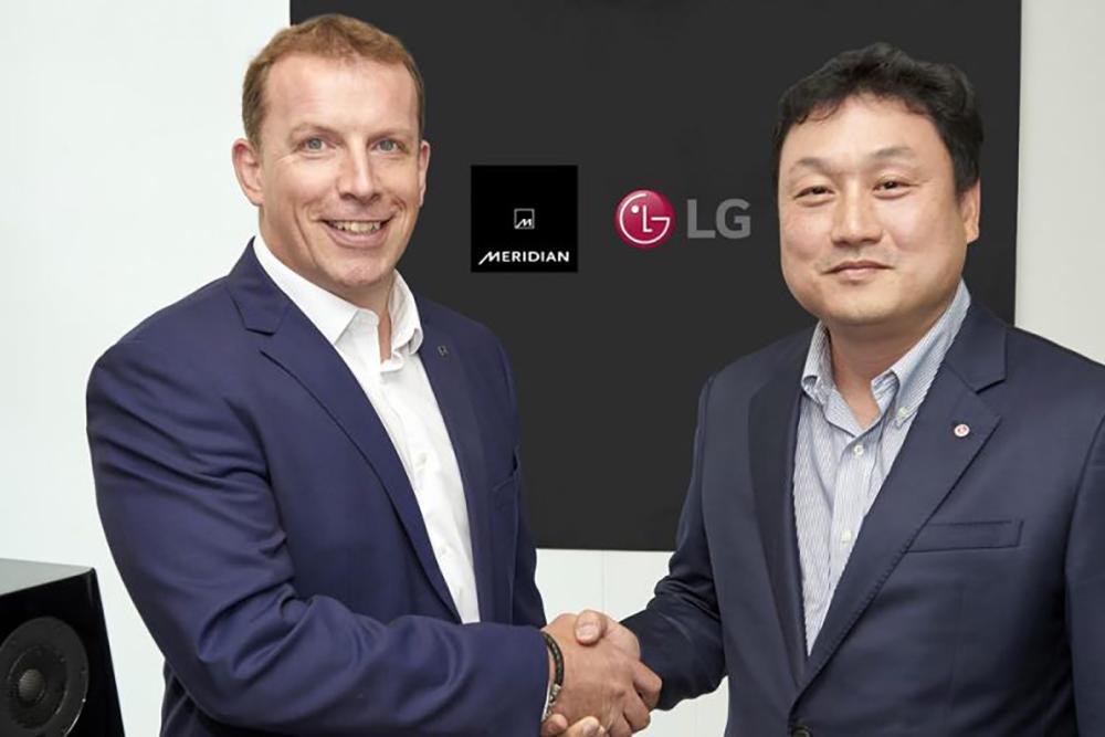 Meridian Audio объявляет о партнерстве с LG Electronics